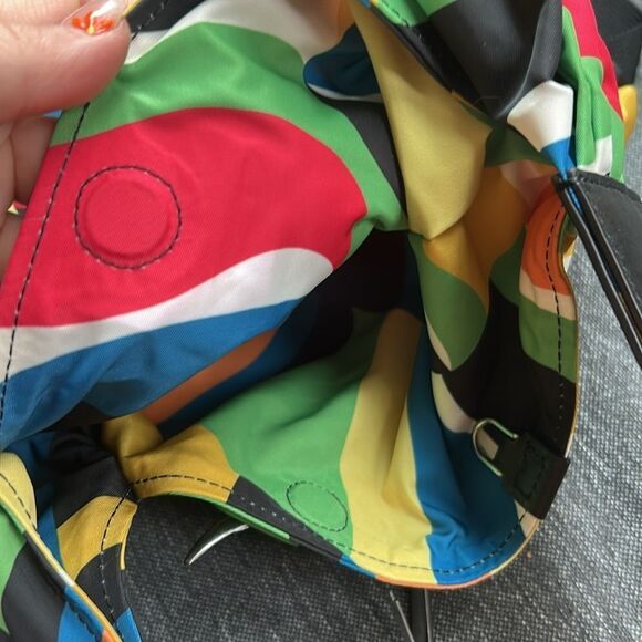 STAUD Colorful Wave Pattern Shoulder Bag - Picture 8 of 8